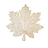 Placemat for Dining Table Coasters Lotus Leaf Palm Leaf Simulation Plant PP Cup Coffee Table Mats Kitchen Christmas Home Decor