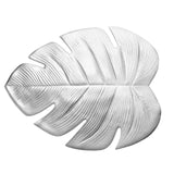 Kitchen Non-Slip Placemat Leaves PVC Dining Table Mat Disc Pads Bowl Pad Coasters Waterproof TableCloth Palm Leaf Decor Pad