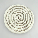 Anti-scald Placemats Table Mat Coasters Straw Dining Woven Cup Rattan Drink Coaster Heat Insulation pads Kitchen Accessories