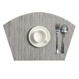 New Placemat Nordic PVC Bamboo Kitchen Placemat for Dining Table Drink Individual Cup Pad Non-slip Tableware Mat