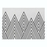 VOGVIGO Creative Geometric Printed Kitchen Placemat Dining Table Mat Coaster Cotton Linen Polyester Pads Bowl Coaster Decoration