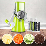 Multi-function rotary grater vegetable shredded potato machine vegetable grater manual cabbage kitchen knife kitchen tool