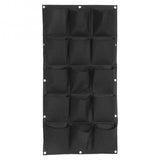 Classical Vertical Felt Garden Plant Grow Container Bags Wall Hanging Planter Black Color Home Supplies Hot Selling