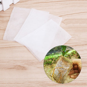 100pcs Nursery Pots Seedling-Raising Bags fabrics Garden Nursery bags Supplies