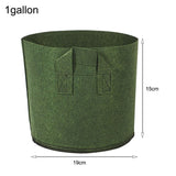 Garden Planting Bags Black Fabric Pots Plant Vegetable Potato Pouch Round Pot Container Grow Bag Garden Supplies