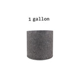 1/2/3/5/7/10 Gallon Gray Felt Desktop Flower Pots Garden Plant Grow Bag Pouch Root Container Supplies Home Office Decor Planters