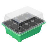 40# 12 Holes Plant Seeds Propagation Nursery Pot Seeding Grow Box Case Tray Seedling tray Garden Grow Box Gardening Supplies