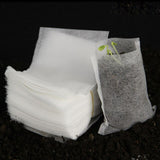100PCS Household Non-woven Bag Garden Supplies Seedling Seedling Portable Bag Container Bag