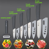 Kitchen Knives Ceramic Knives cook 3" Paring 4" Utility 5" Slicing 6"chef Knife Cooking Tools   Blade Vegetable Knives