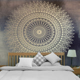 Bohemian Indian Mandala Tapestry Wall Hanging Picnic Throw Rug Blanket  Cotton Throw Bed Bedspread