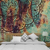Bohemian Indian Mandala Tapestry Wall Hanging Picnic Throw Rug Blanket  Cotton Throw Bed Bedspread