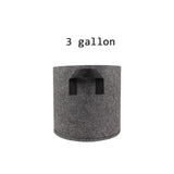 1/2/3/5/7/10 Gallon Black Felt Pots Garden Plant Grow Bag Pouch Root Container Garden Pots Planters Supplies