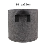 1/2/3/5/7/10 Gallon Black Felt Pots Garden Plant Grow Bag Pouch Root Container Garden Pots Planters Supplies