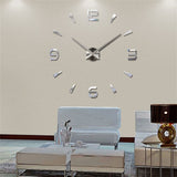 2019 New High Quality 3D Wall Stickers Creative Fashion Living Room Clocks Large Wall Clock DIY Home Decoration Acrylic + EVA