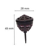 Bonsai Tool Fertilizer Baskets Fertilizer Cover Box Plant growth Supplies Fertilizer box with lid Garden cultivation tool 15 Pcs