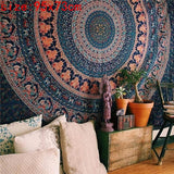 Home Creative Tapestry Indian Mandala Wall Hanging Boho Beach Towel Yoga Mat Table Cloth Picnic w3-new-LS-MTL01-5