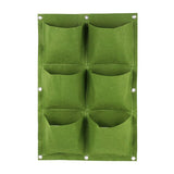 Wall Hanging Planting Bags For Multi Pockets Grow Bag Planter Vertical Garden Vegetable Living Garden Bag Household Supplies