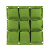 Wall Hanging Planting Bags For Multi Pockets Grow Bag Planter Vertical Garden Vegetable Living Garden Bag Household Supplies