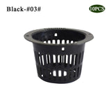 10Pcs Mesh Pot Net Cup Planting Basket Hydroponic System Garden Plant Grow Vegetable Seed Germinate Nursery Pots Supplies