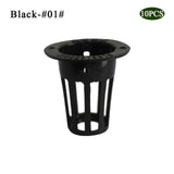 10Pcs Mesh Pot Net Cup Planting Basket Hydroponic System Garden Plant Grow Vegetable Seed Germinate Nursery Pots Supplies