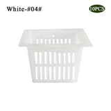 10Pcs Mesh Pot Net Cup Planting Basket Hydroponic System Garden Plant Grow Vegetable Seed Germinate Nursery Pots Supplies