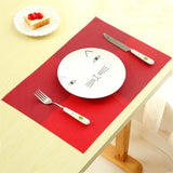 Household Fashion PVC Dining Table Placemat Europe Style Home Kitchen Tools Tableware Pad Coaster Coffee Tea Place Mat